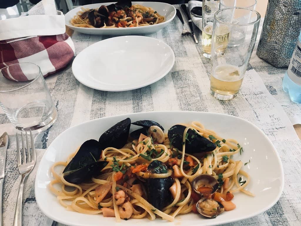 Generous Portions of Fresh Pizza