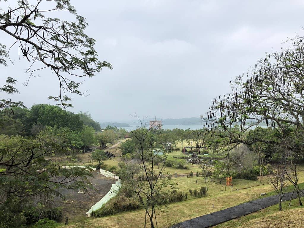 Peaceful Pond and Bridges