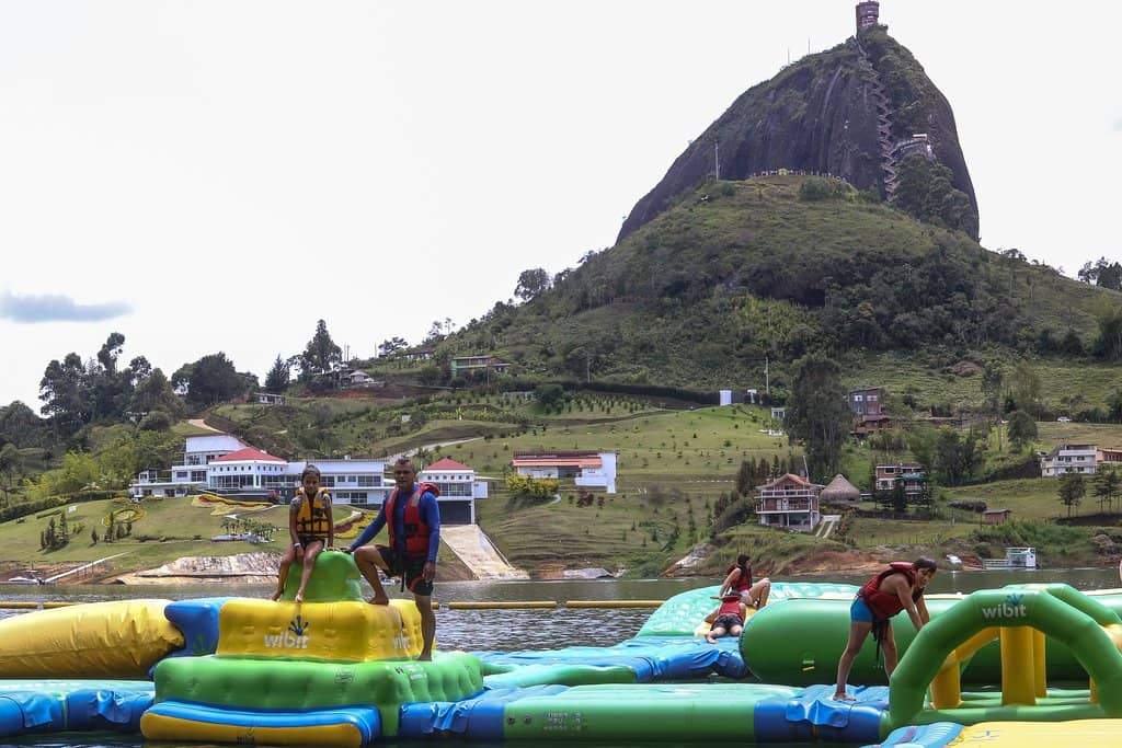 Floating Football Field