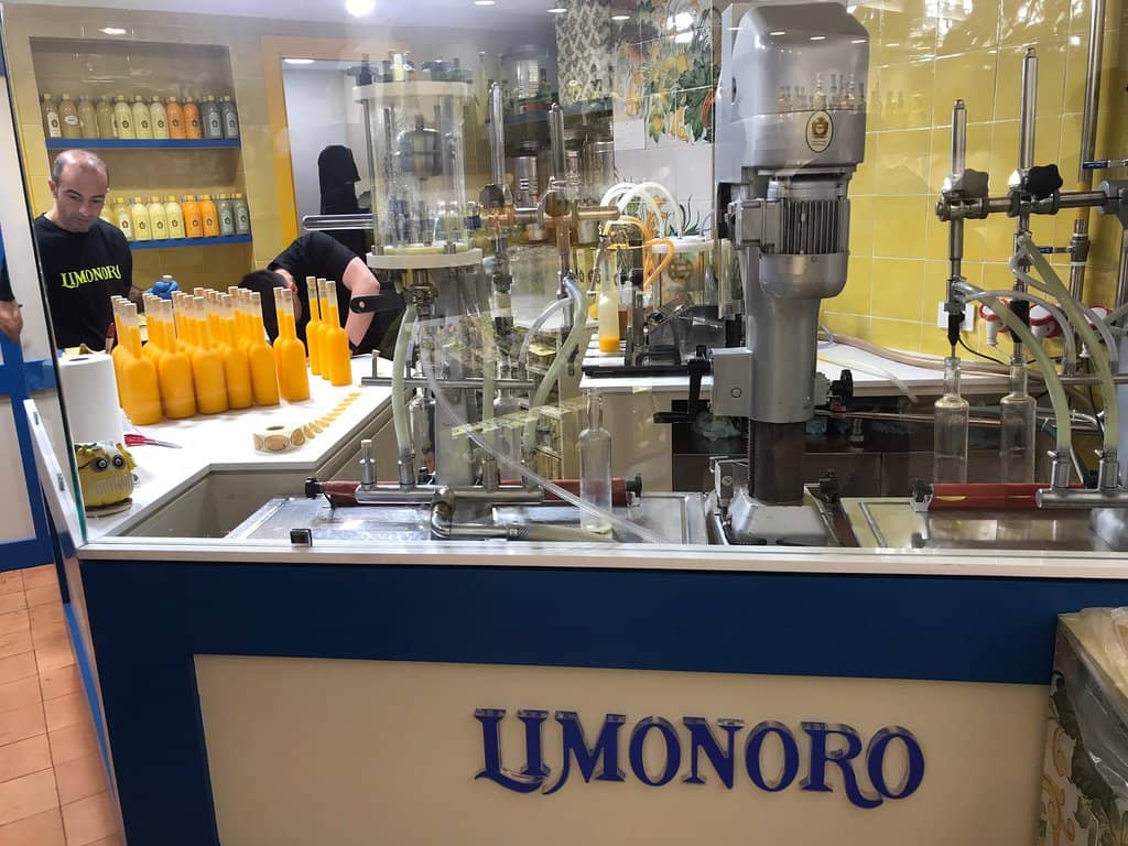 Live Limoncello Production