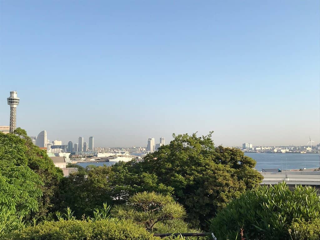 Yokohama Bay Bridge View