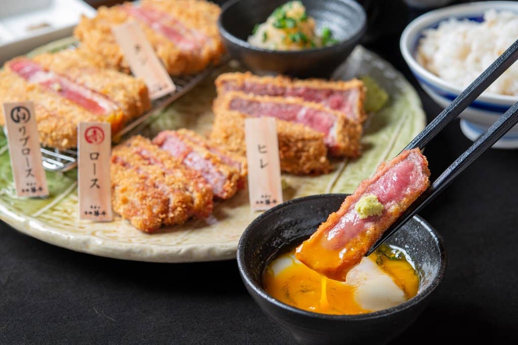 Warabi Mochi Dessert