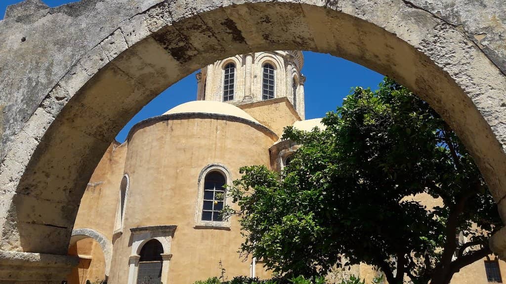 Monastery Courtyard
