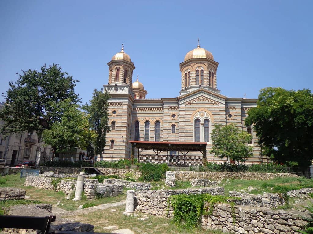 Intricate Frescoes and Stained Glass