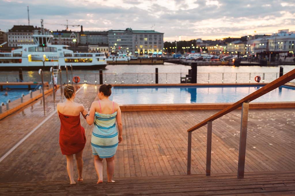 Floating Saunas