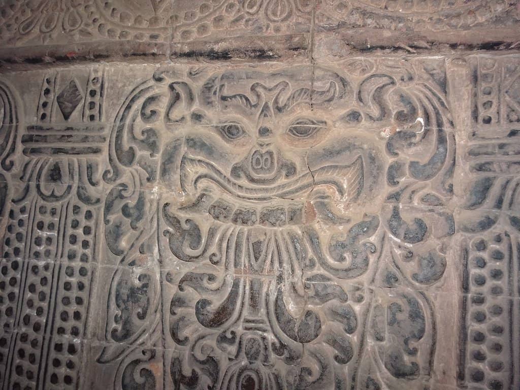 Intricate Wall Carvings