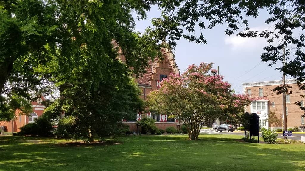 Tranquil Museum Garden