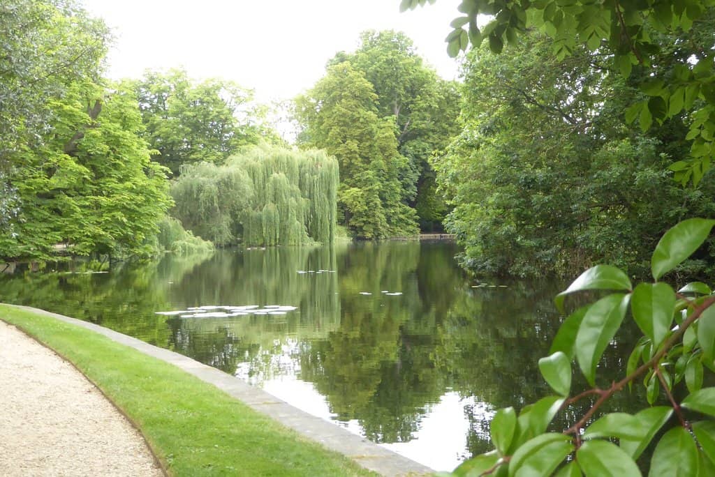 The Stunning College Garden