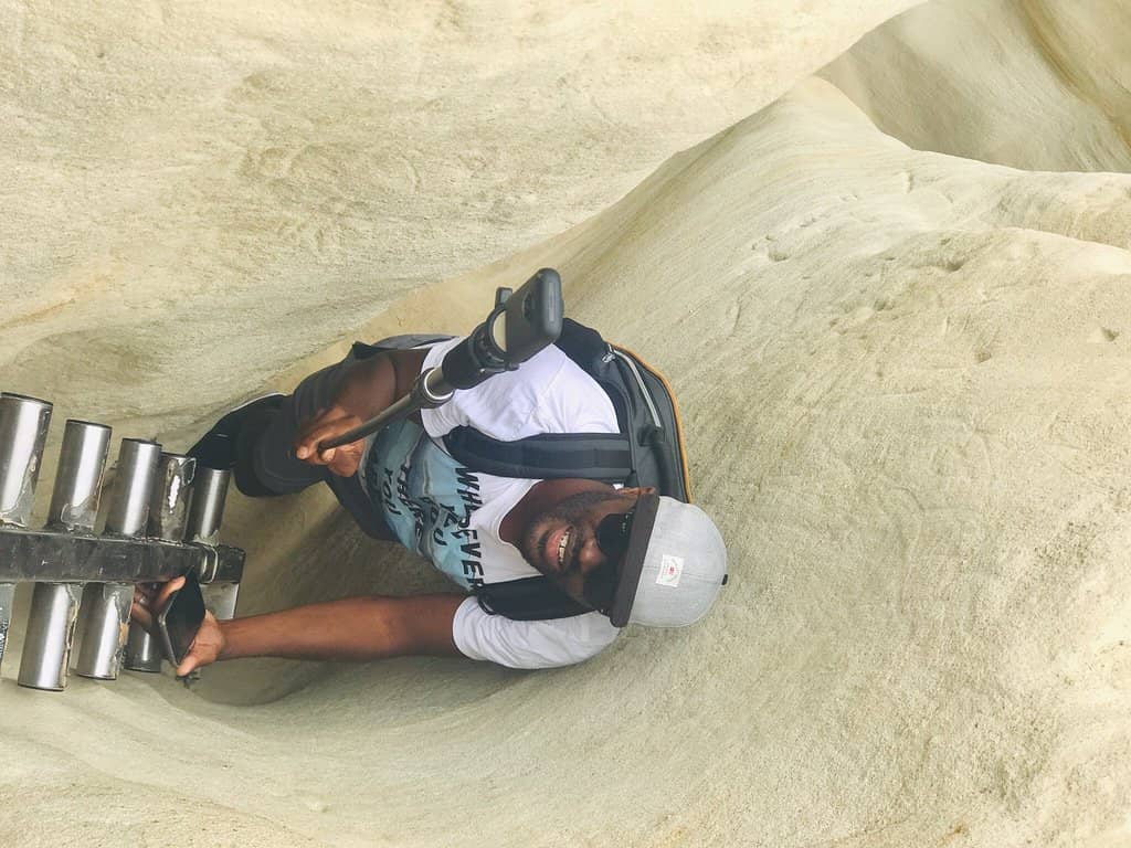 The Slot Canyon