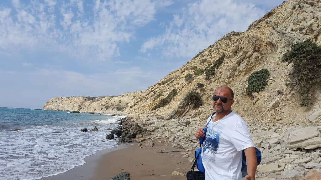 Waves and Drinks by the Sea