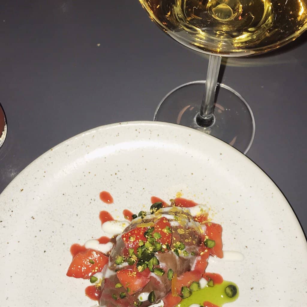 Intimate Shipping Container Setting