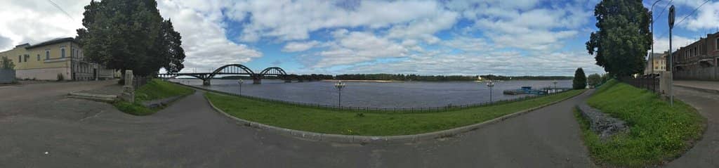 Volga River Panorama