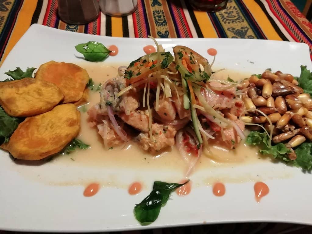 Ceviche de Trucha