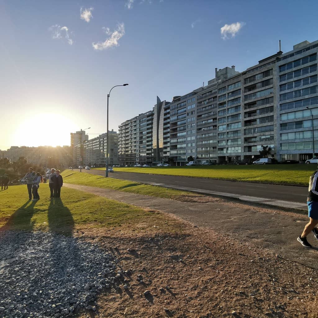 The Iconic Rainbow Montevideo Sign