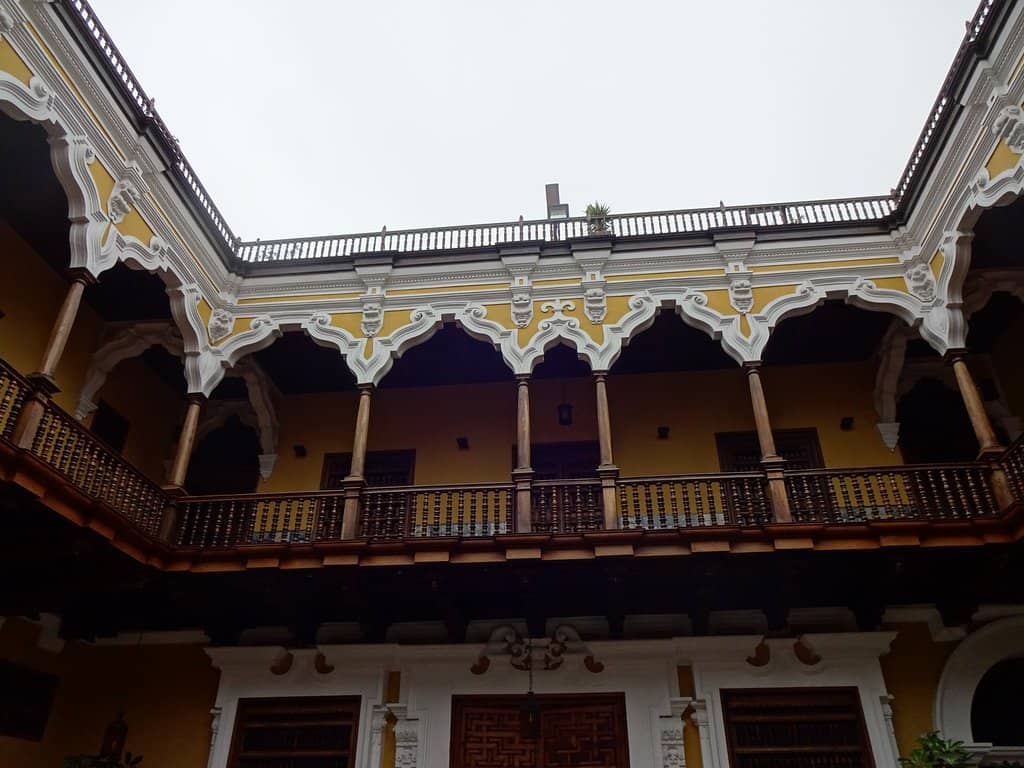 Intricate Wooden Balconies