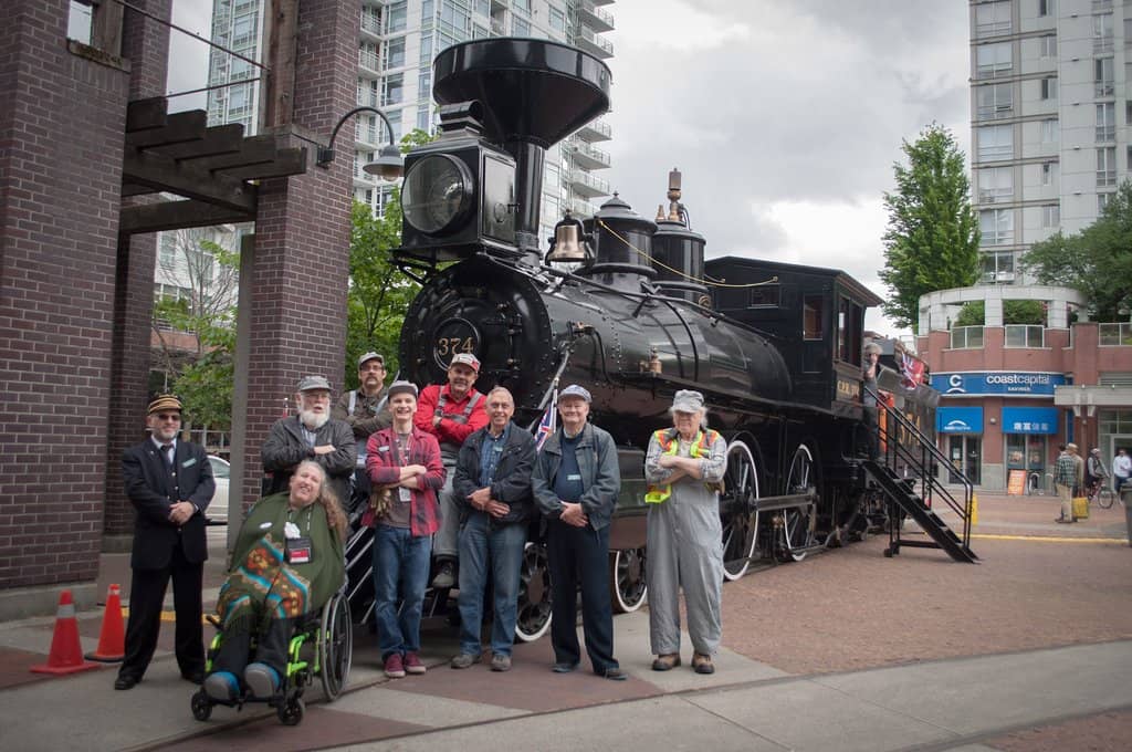 Canadian Pacific Steam Locomotive #374