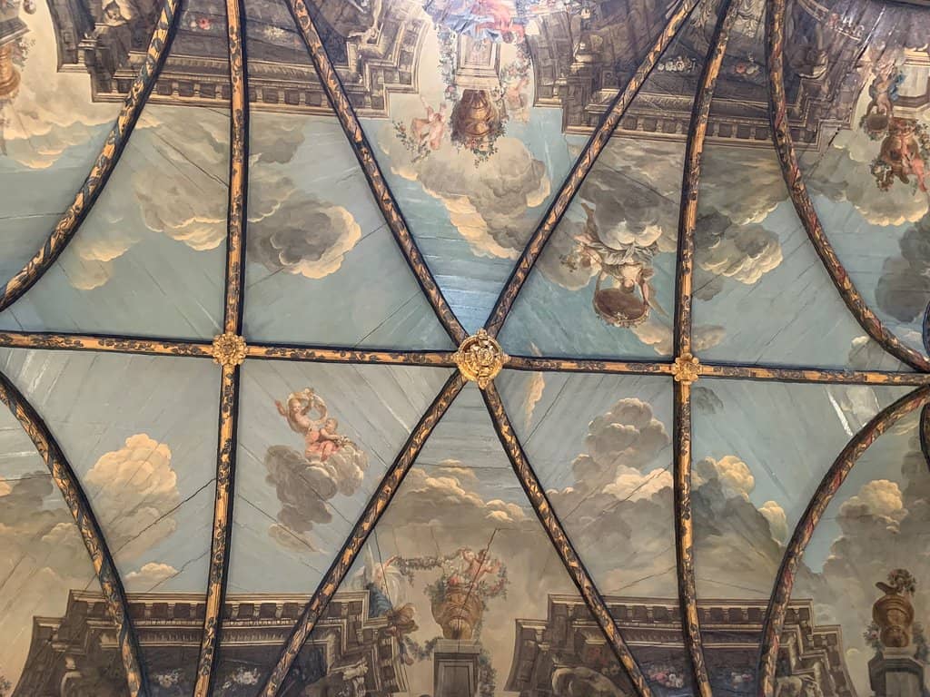 Vibrant Ceiling Frescoes