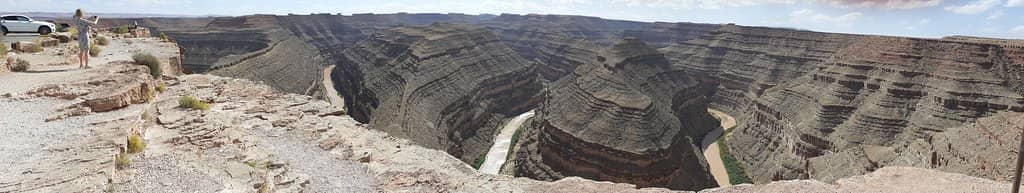 The Goosenecks Overlook