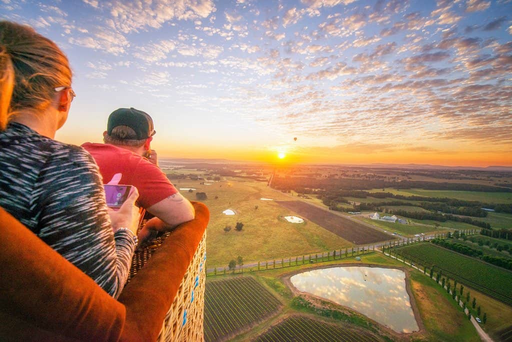 Sunrise Hot Air Balloon Flight