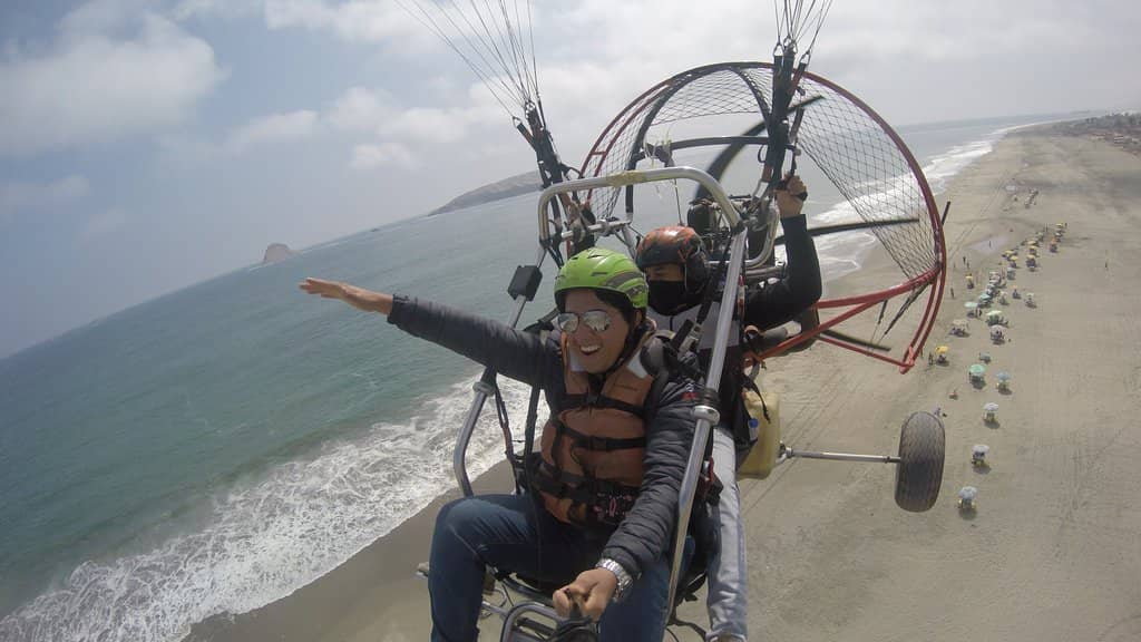 Soaring Over the Costa Verde