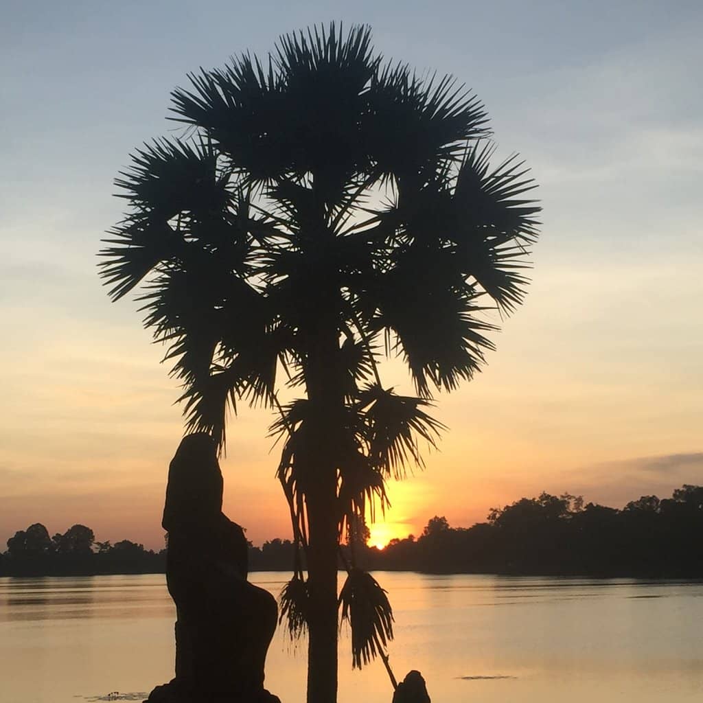 Sunset Over the Royal Bath