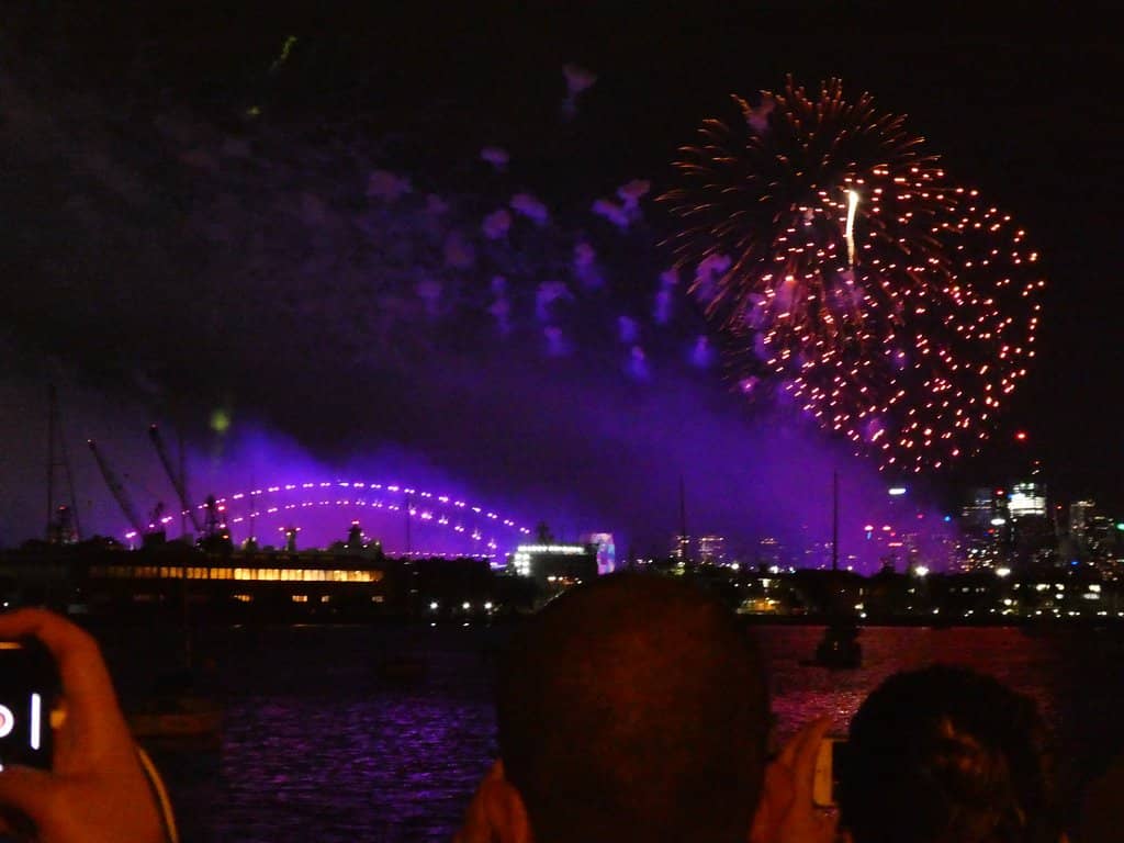 New Year's Eve Fireworks Vantage Point