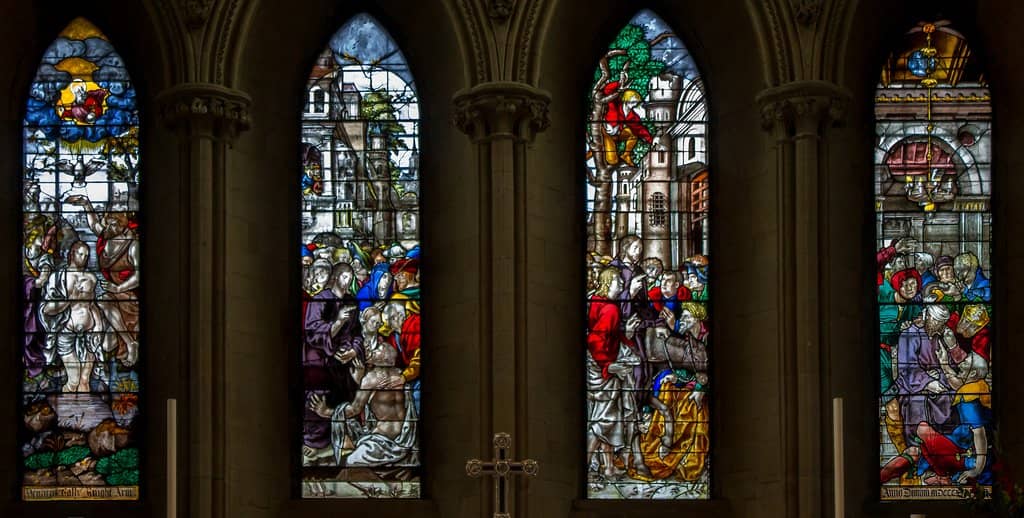 WW1 Soldiers Stained Glass