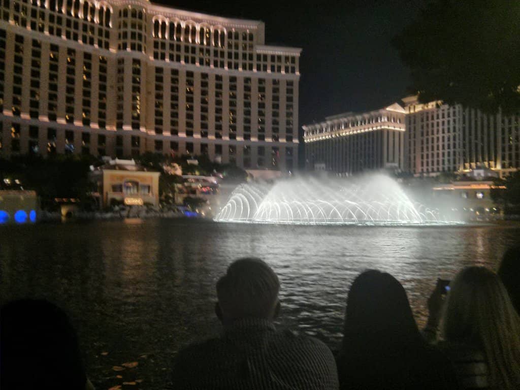 Iconic Vegas Poker Atmosphere
