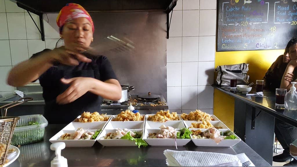 Intimate Chef Interaction