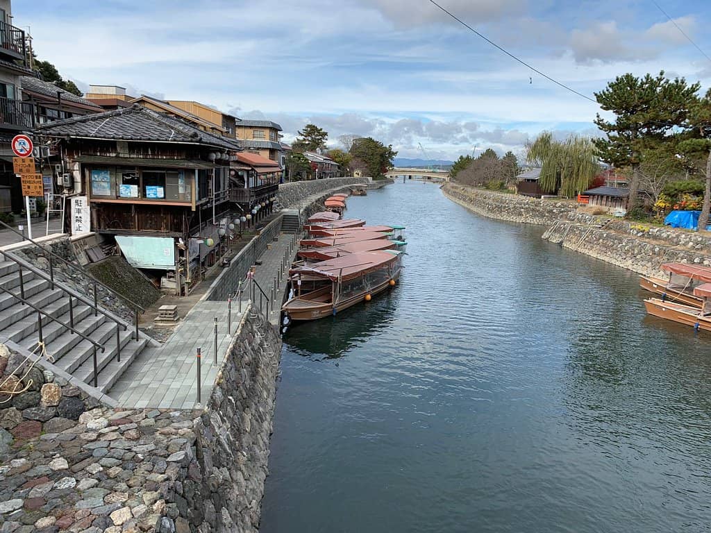 Uji River Boat Scenery