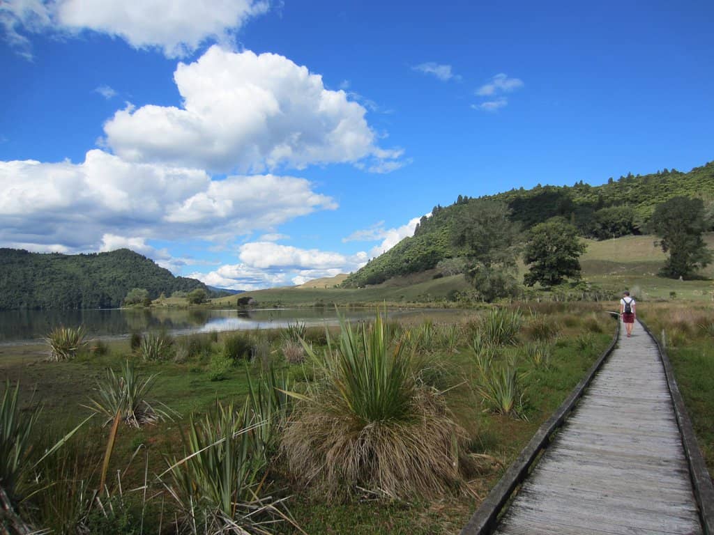 Blue and Green Lakes Views