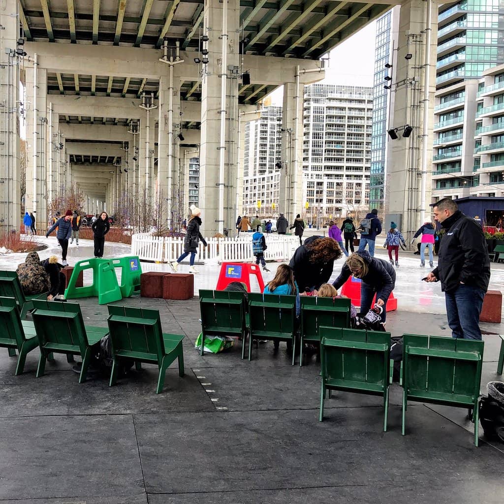 The Bentway Skate Trail