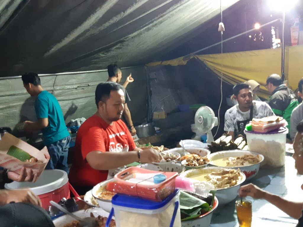 Lively Nighttime Ambiance