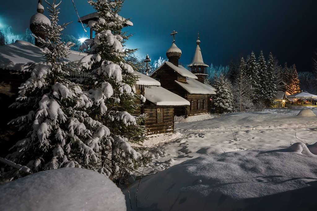Chusovaya River Rocks