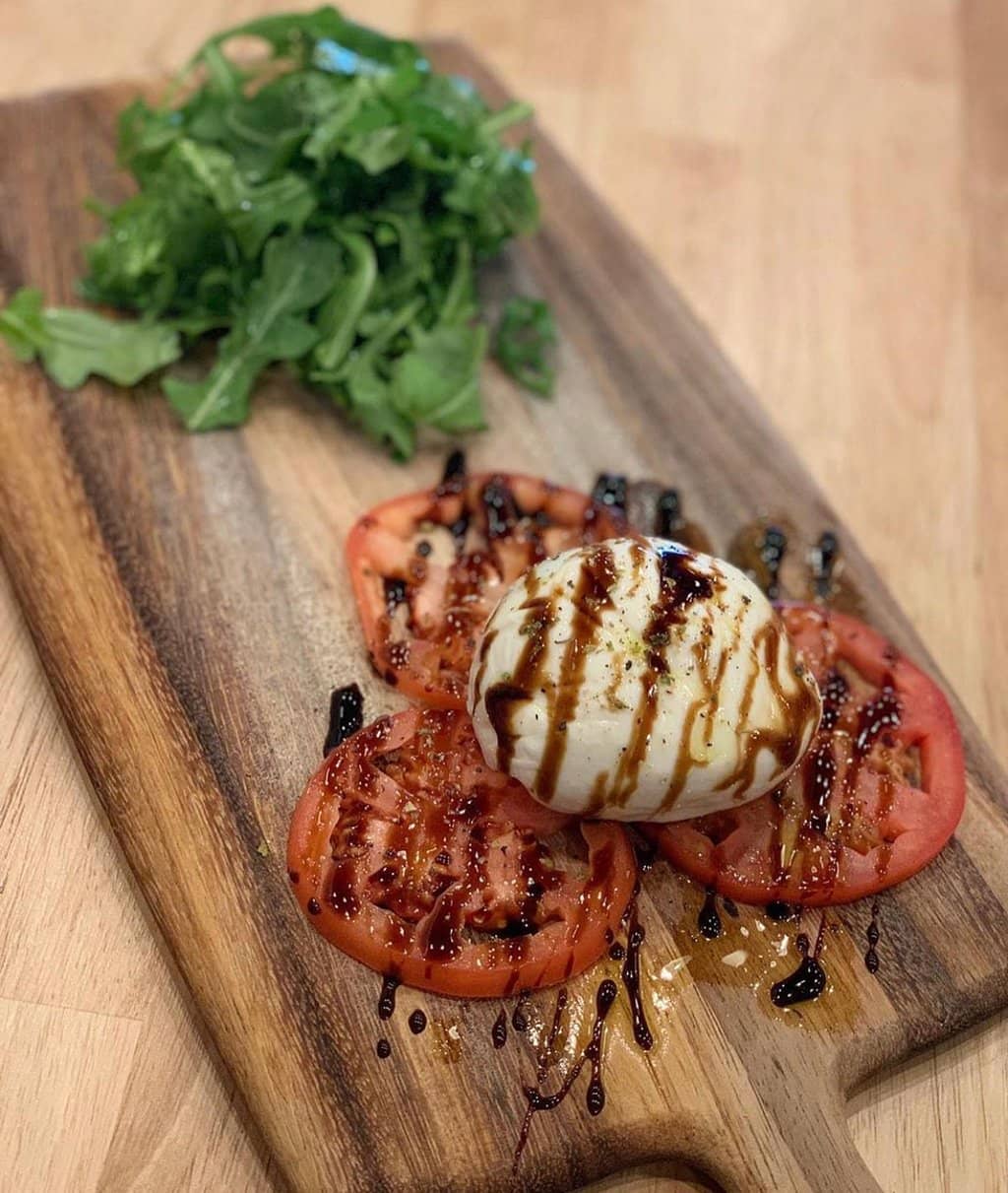 Burrata and Focaccia