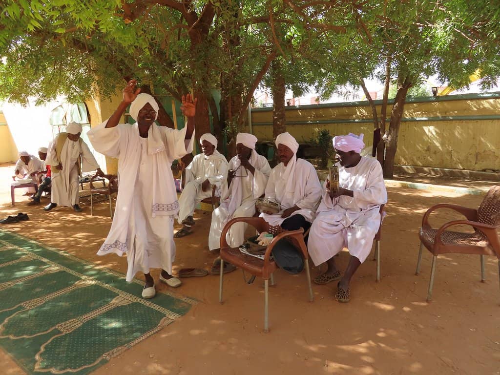 Confluence of the Niles