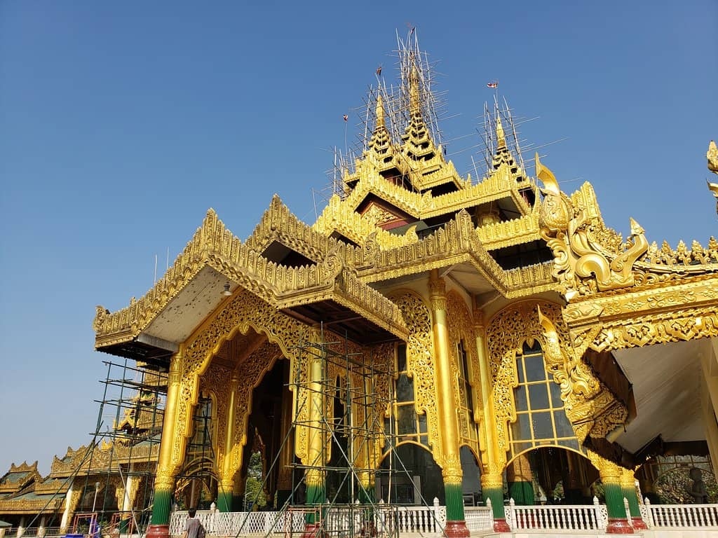 Colossal Marble Buddha