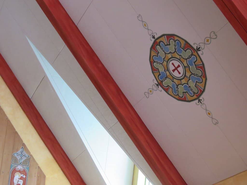 Laugardælakirkja Church Interior