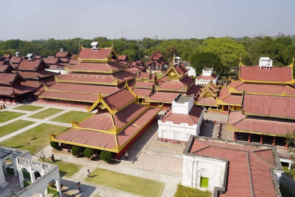 Mandalay Royal Palace Architecture