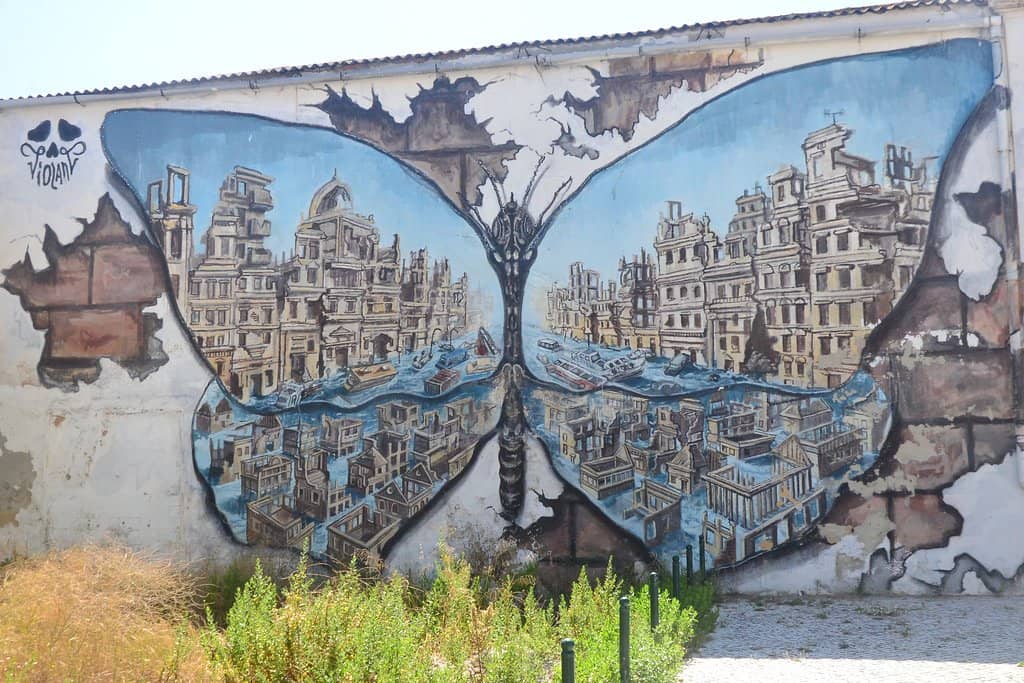 Di Maria and Messi Duo Mural