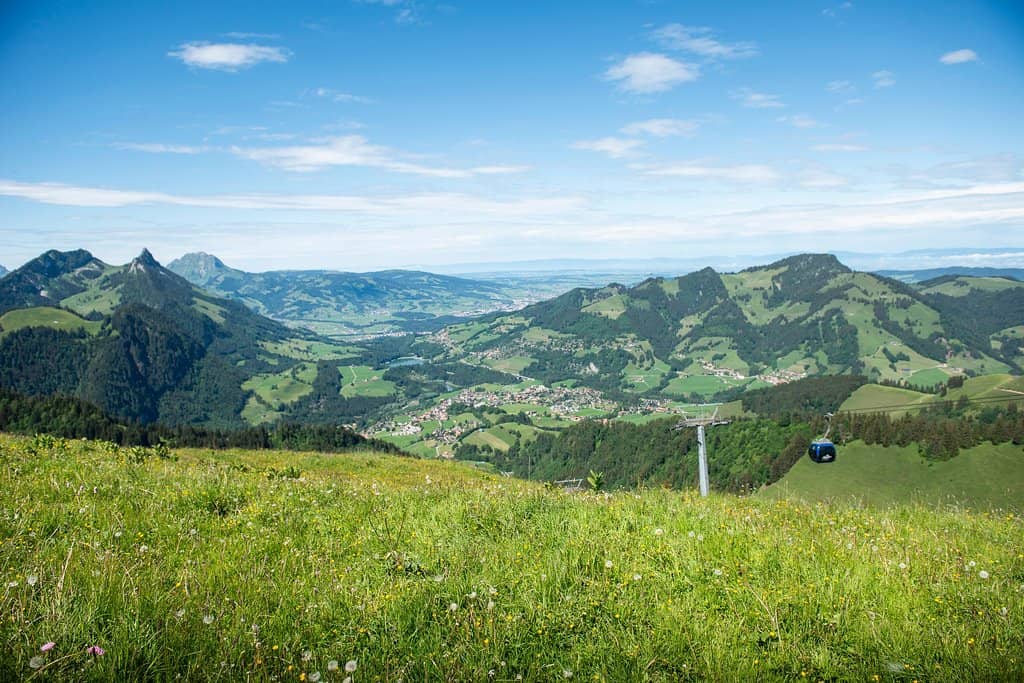 Scenic Ski Slopes