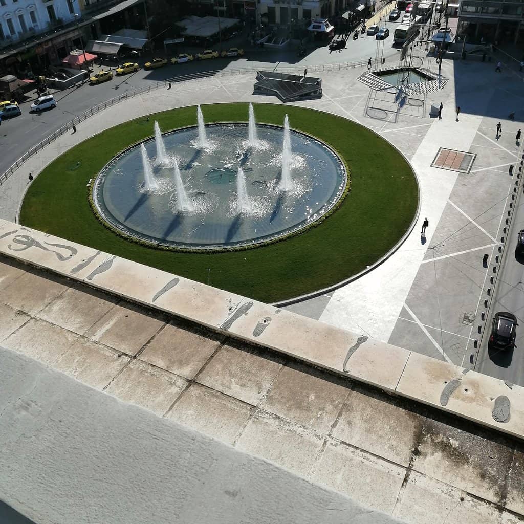 Omonia Square Fountain