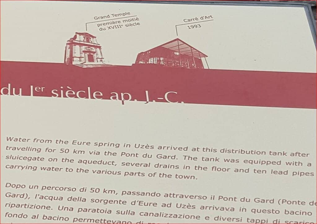 Proximity to Jardins de la Fontaine