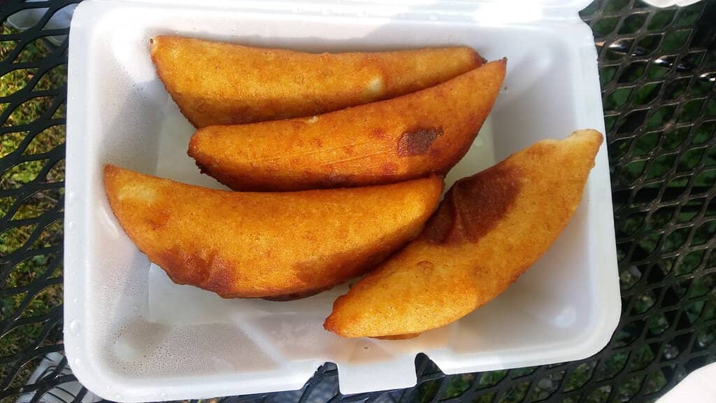 Pork and Gouda Arepa