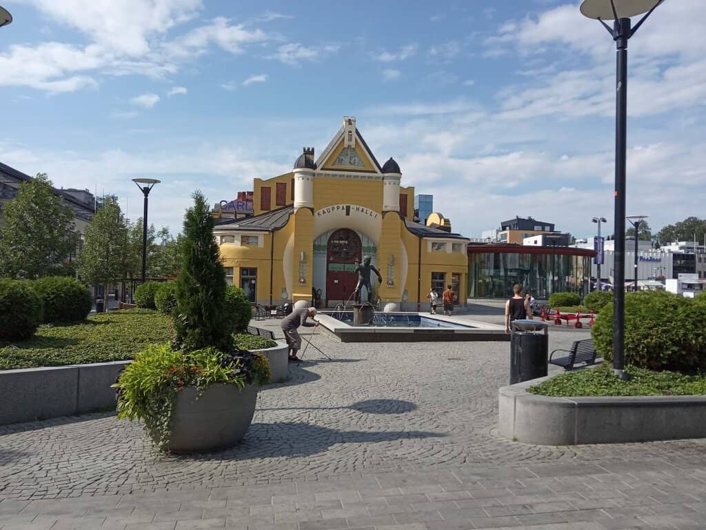 Iconic Yellow Architecture