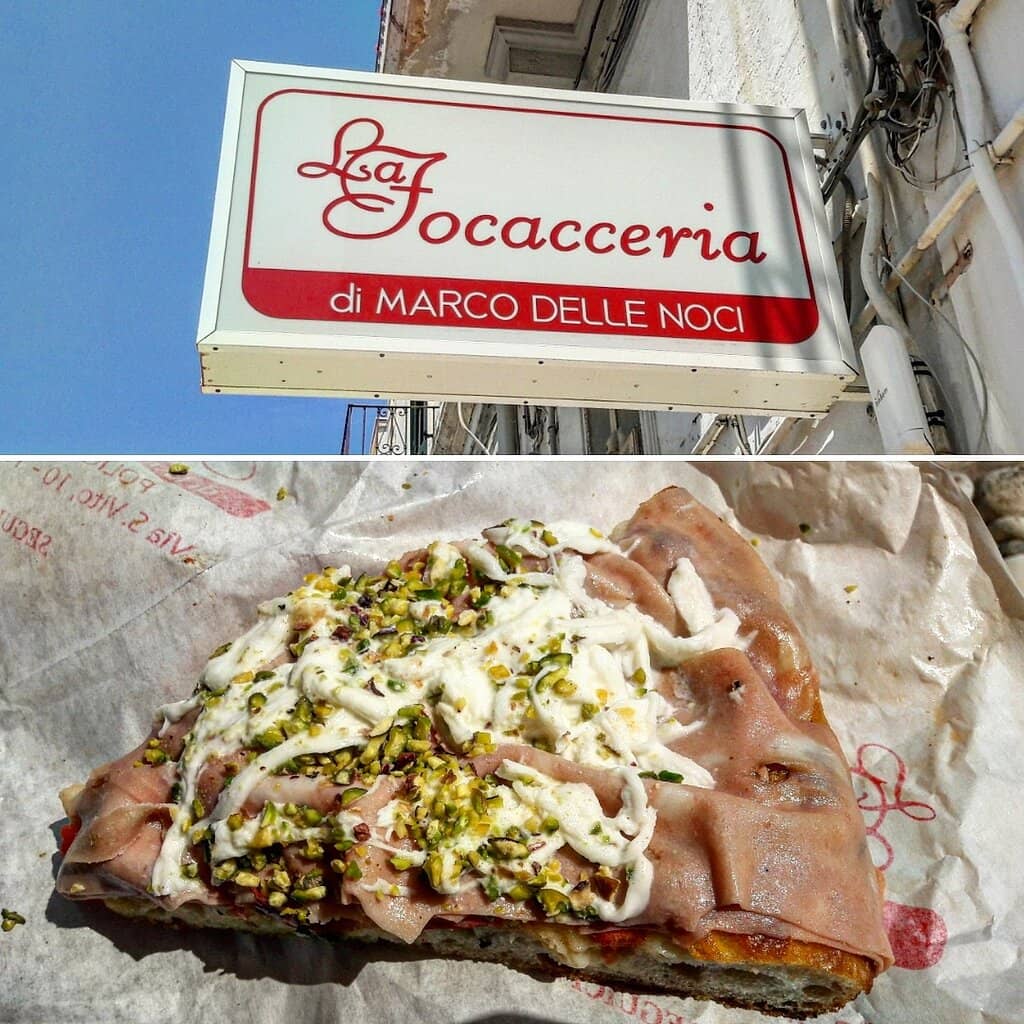 Focaccia with Salmon