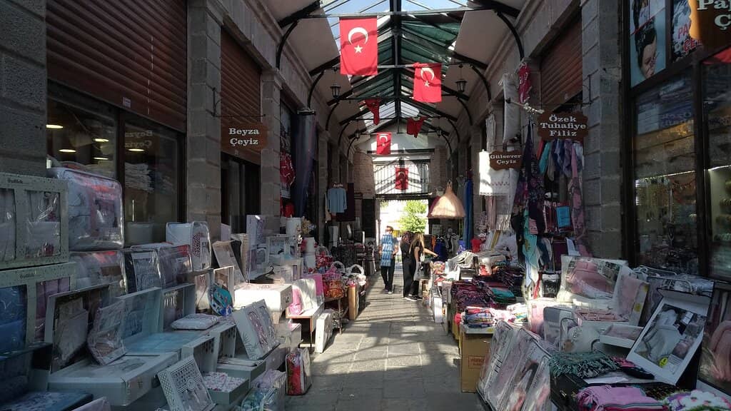 Authentic Market Atmosphere