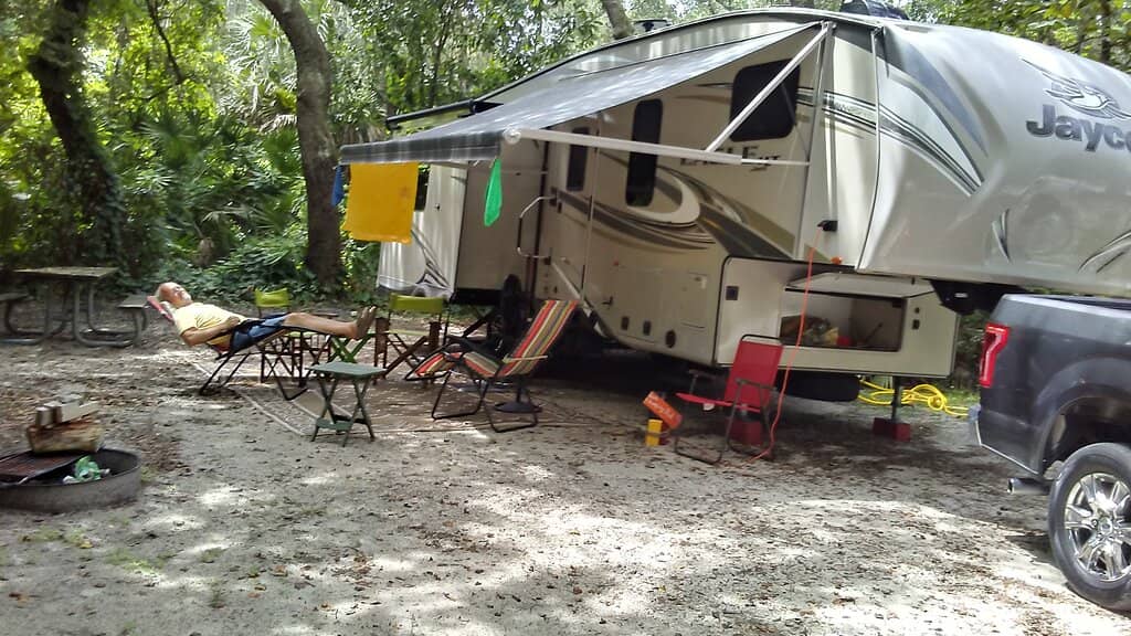Camping Under the Pines