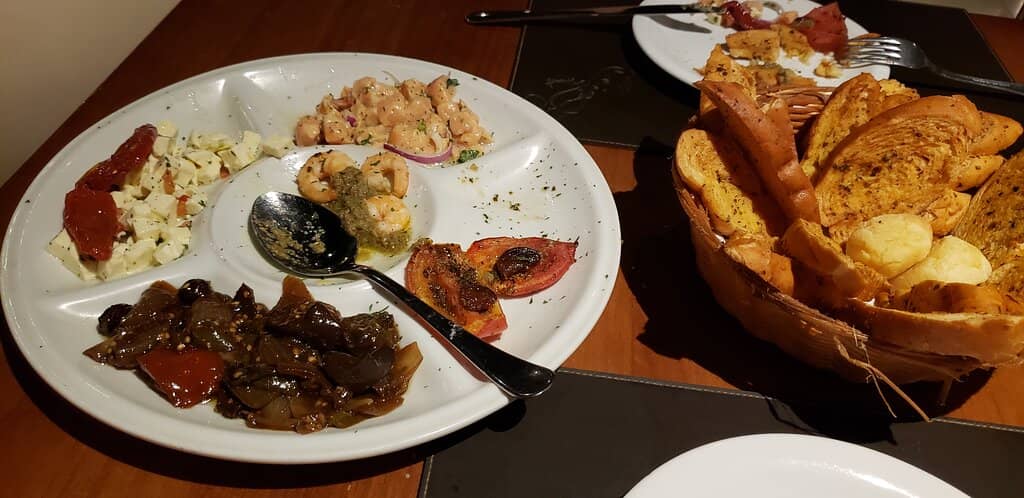 Extensive Seafood Variety