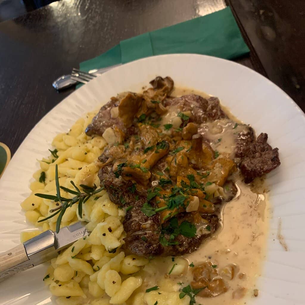 Rooftop Beer Garden Ambiance